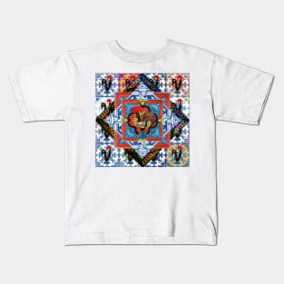 Portuguese folk art Kids T-Shirt